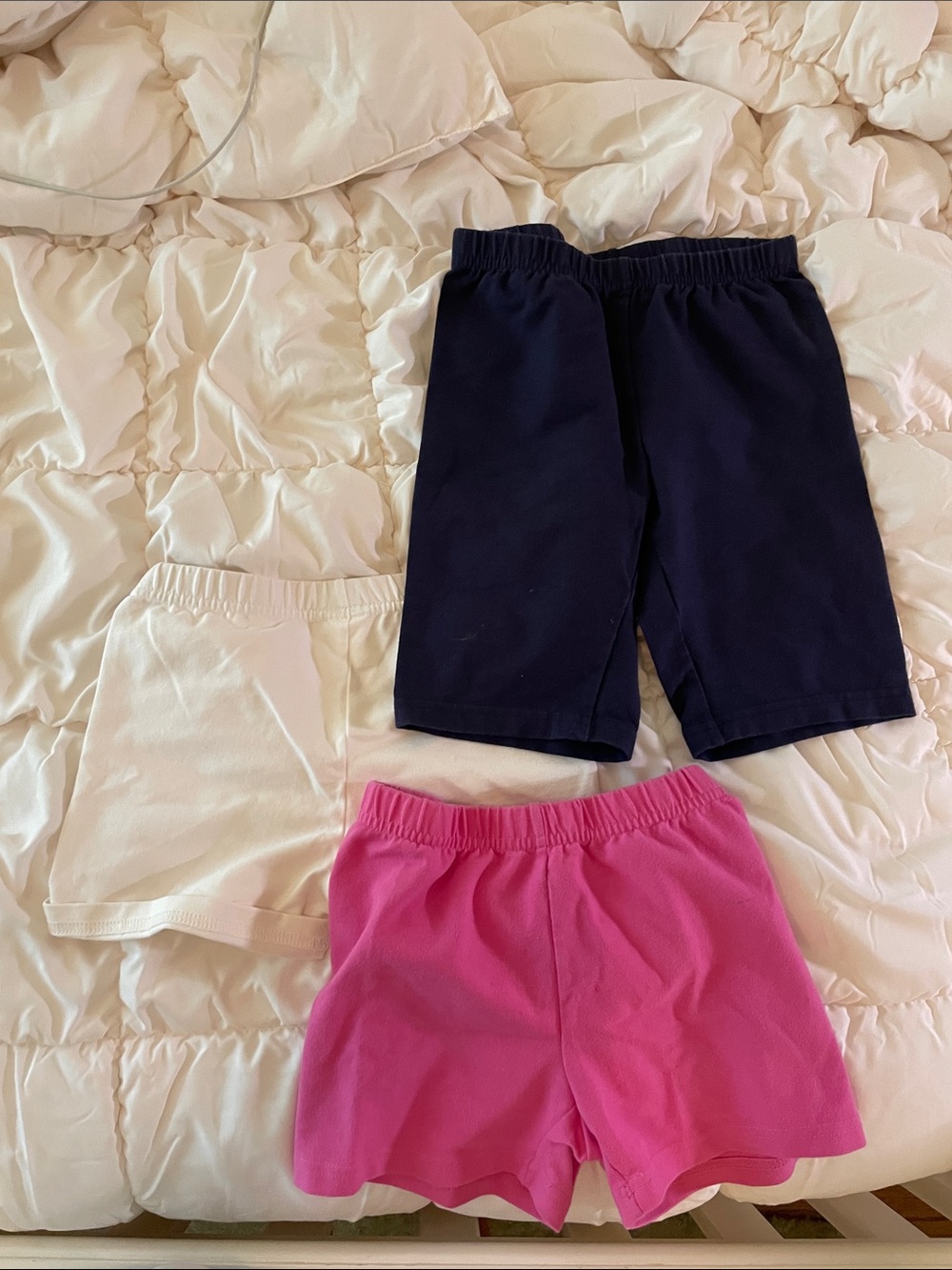hanna anderson 3 pack shorts and biker shorts
